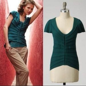 Anthropologie Sparrow Endless Pleats Cardigan M